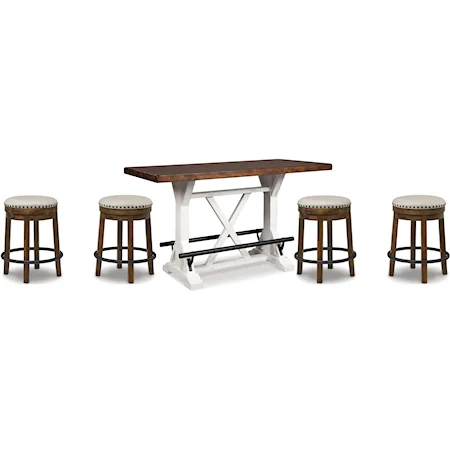 Table and 4 Stools