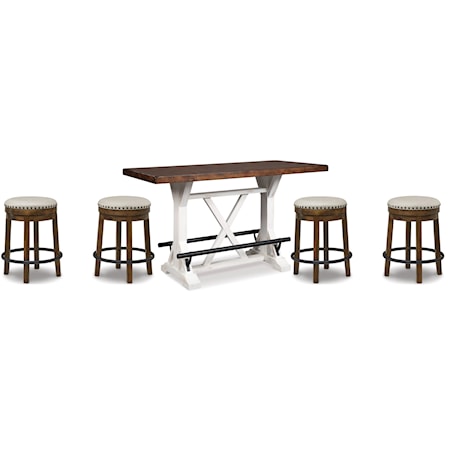 Table and 4 Stools