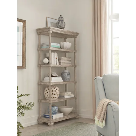 Farmhouse 6-Shelf Etegere