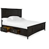Magnussen Home Westley Falls Bedroom California King Bed with Storage Rails