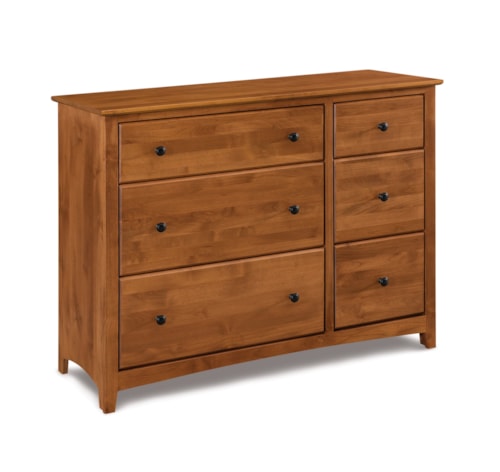 Generations 6-Drawer Combo Dresser
