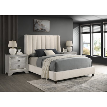 Queen Upholstered Bed