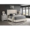 CM AGNES Queen Upholstered Bed