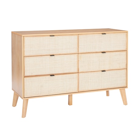 6-Drawer Bedroom Dresser