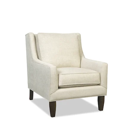 Contemporary Wing Back Chair