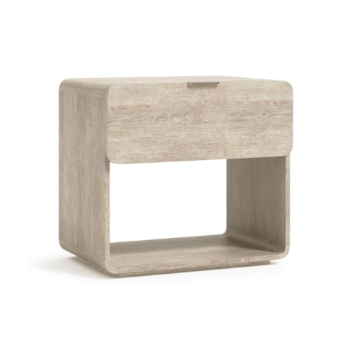 Modern Antibes Single Drawer Nightstand