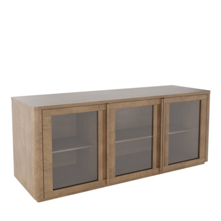 Glass-Door Media Unit