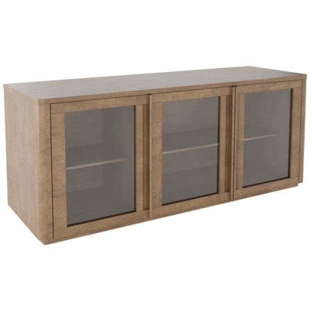 Glass-Door Media Unit