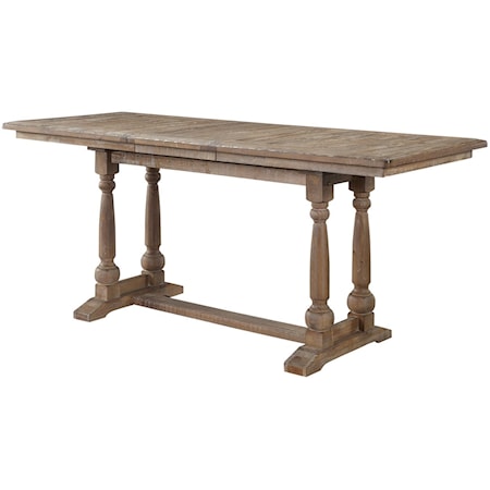 Rustic Counter-Height Dining Table