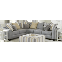 Transitional 2-Piece Sectional Sofa 