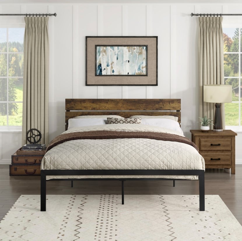Queen Platform Bed