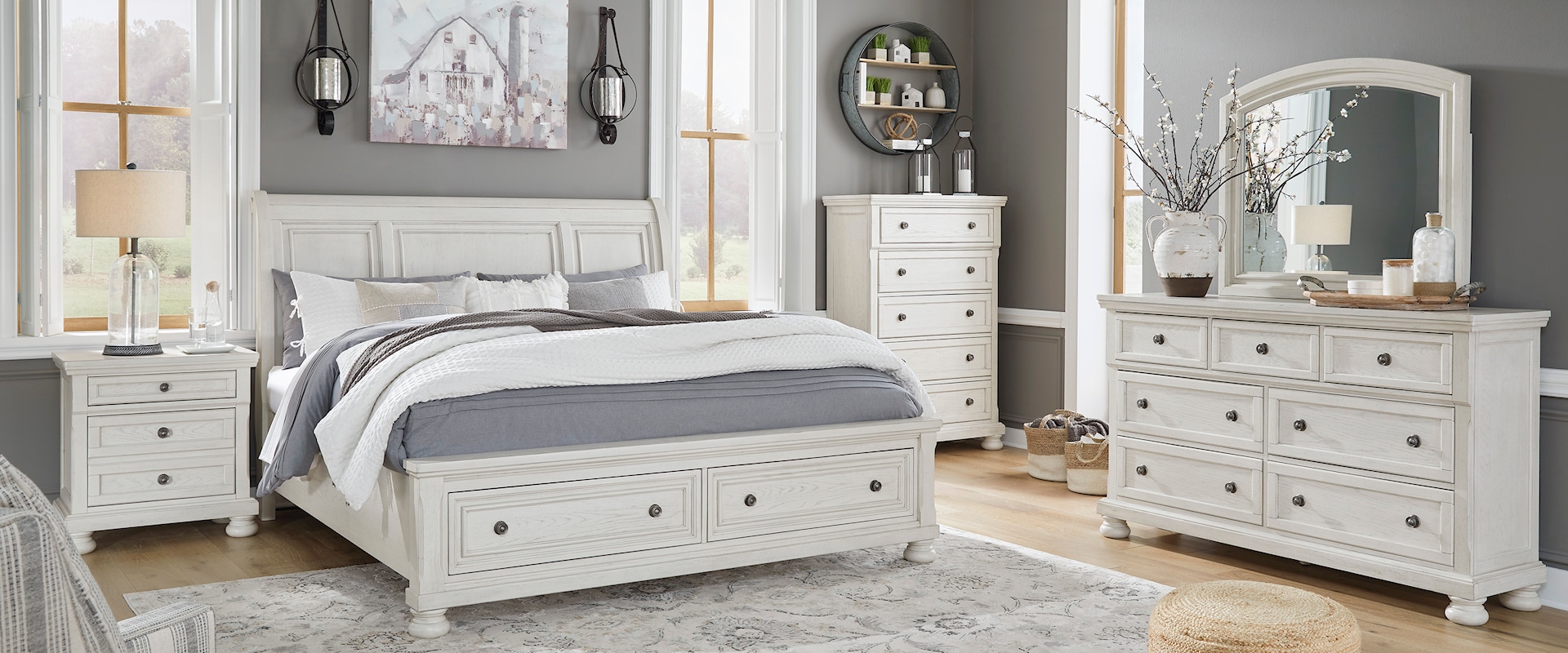 7pc Queen Bedroom Group