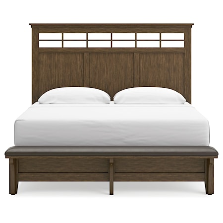 King Panel Bed