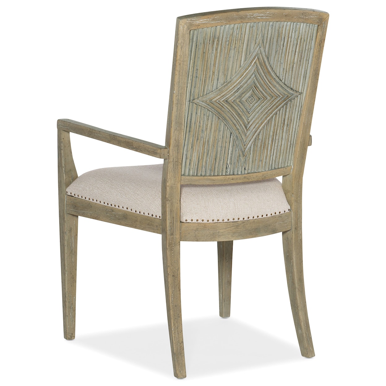Hooker Furniture Surfrider Carved Back Arm Chair