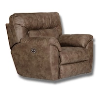 Casual Contemporary Power Wallhugger Recliner with USB Port