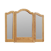 Transitional Tri-Fold Mirror