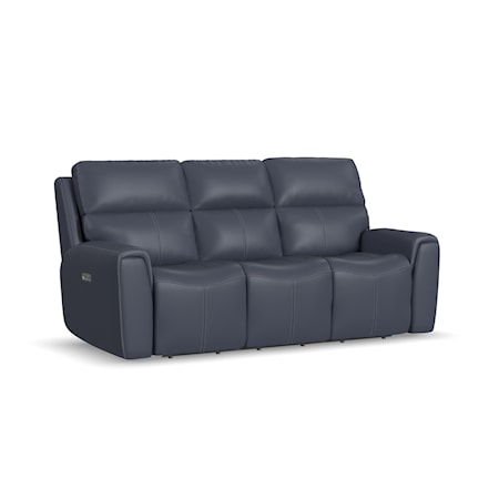 Power Reclining Sofa with Power Headrest