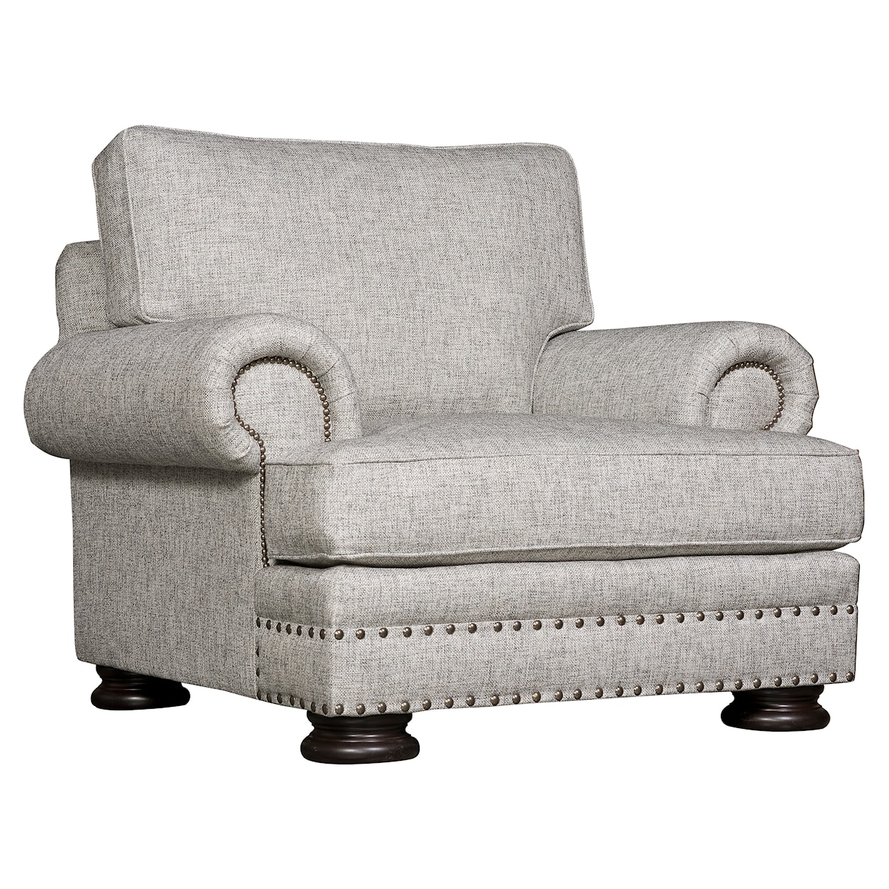 Bernhardt Bernhardt Living Foster Fabric Chair without Pillows