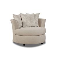 Rhodes Contemporary Swivel Chair