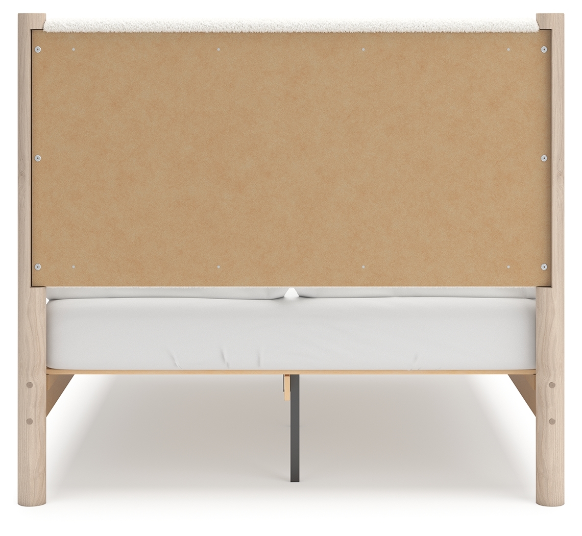Signature Design by Ashley Cadmori Full Upholstered Panel Bed