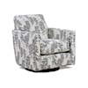 Fusion Furniture 7000 LOXLEY COCONUT Swivel Glider Chair