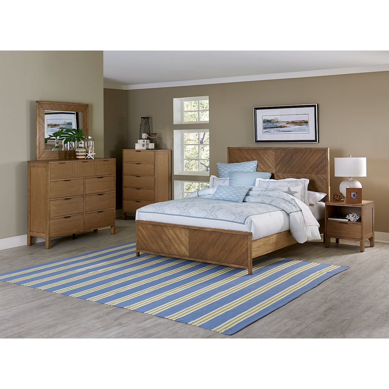 Progressive Furniture Strategy 5-Piece King Bedroom Set