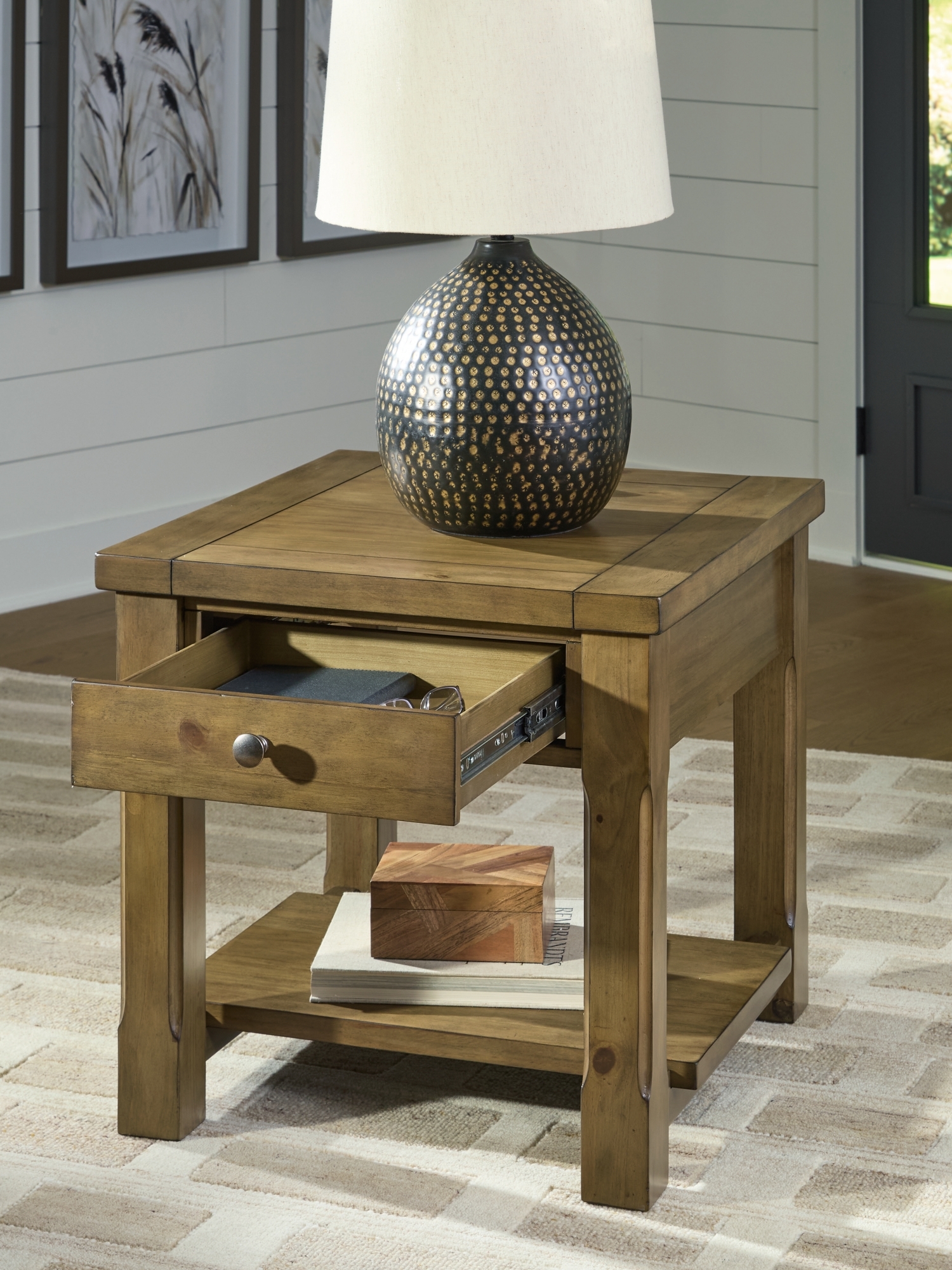 Ashley Signature Design Vandenmore Rectangular End Table