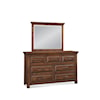 Napa Furniture Design Hill Crest Dresser & Mirror Set