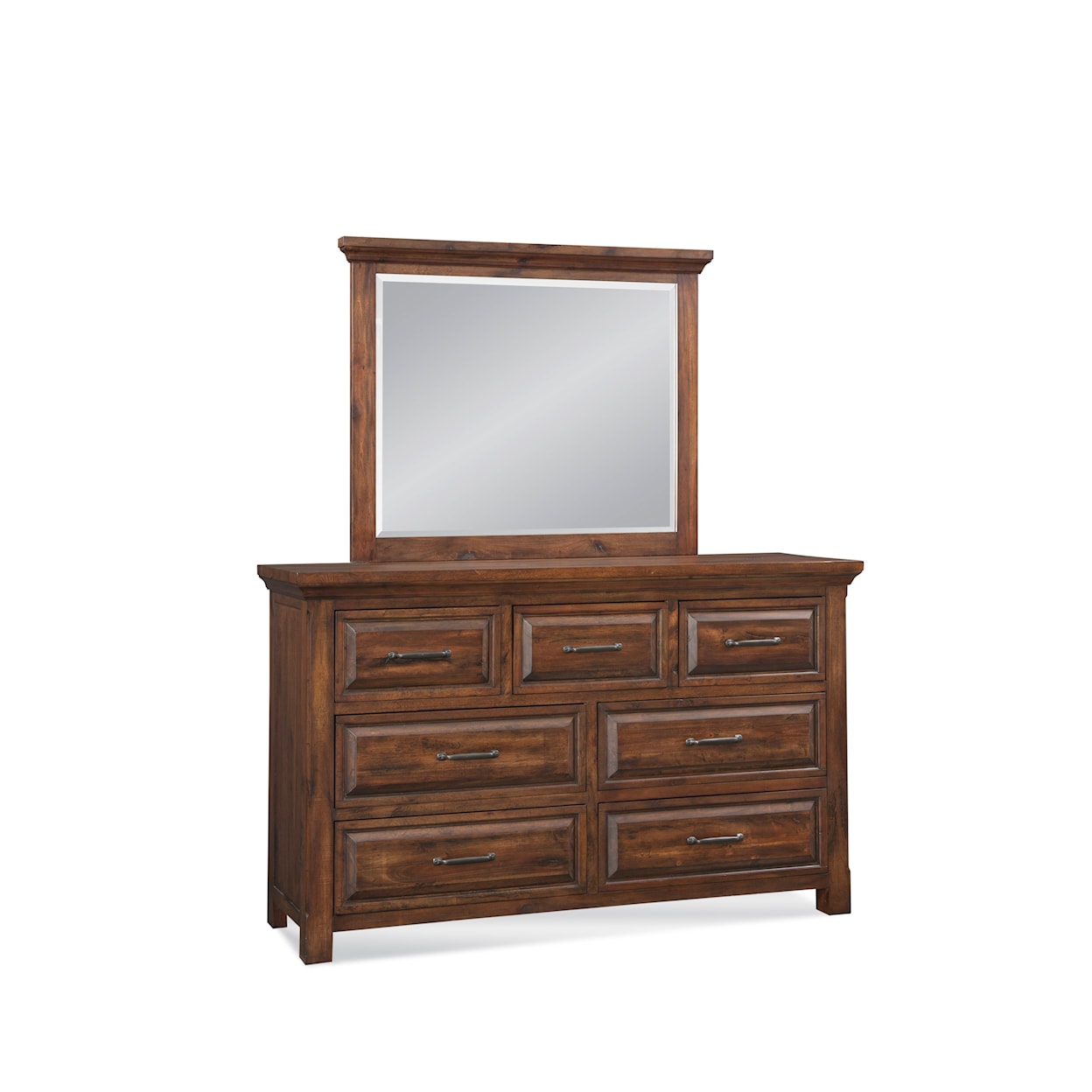 Harris Furniture Hill Crest Dresser & Mirror Set