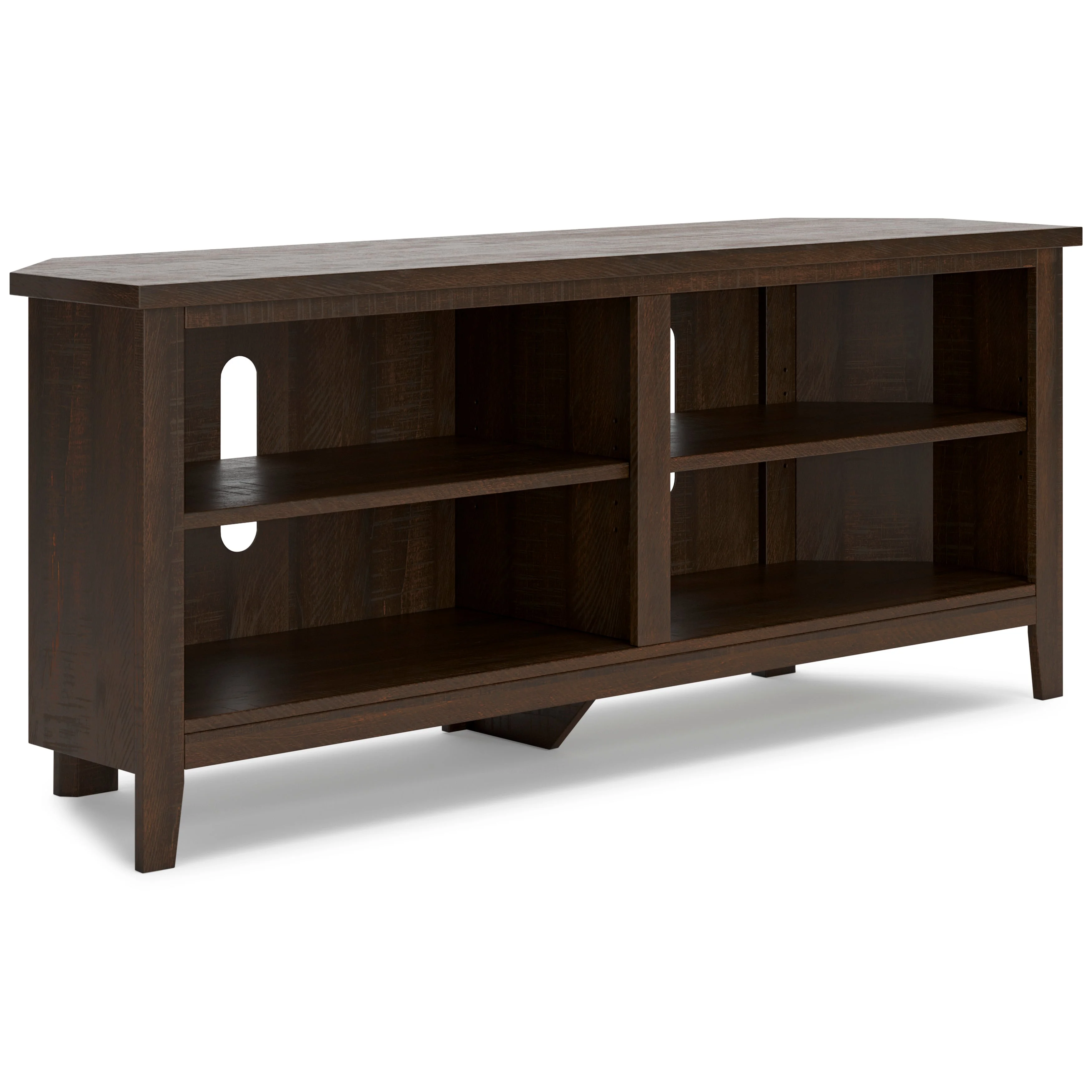 Signature Design by Ashley Camiburg Corner TV Stand Darvin Furniture