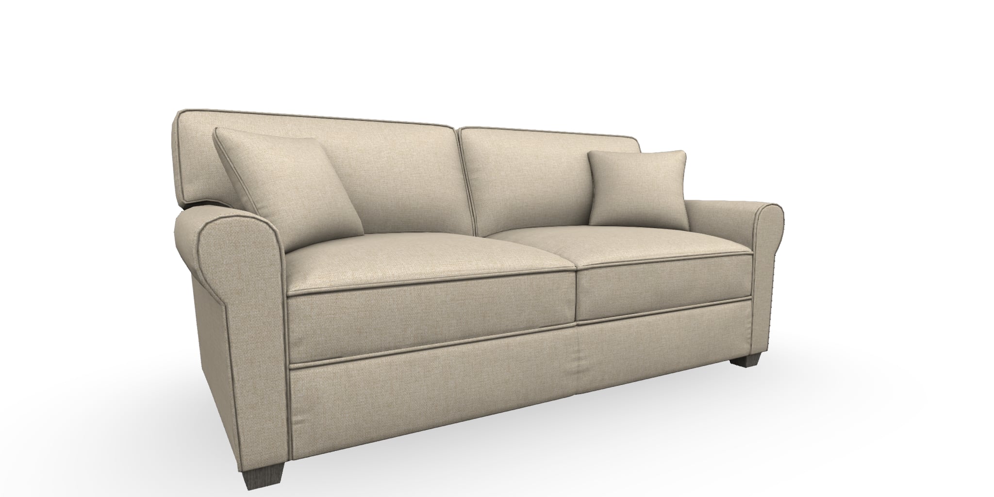 Best Home Furnishings Shannon S14FR Contemporary Sofa with Full Sofa