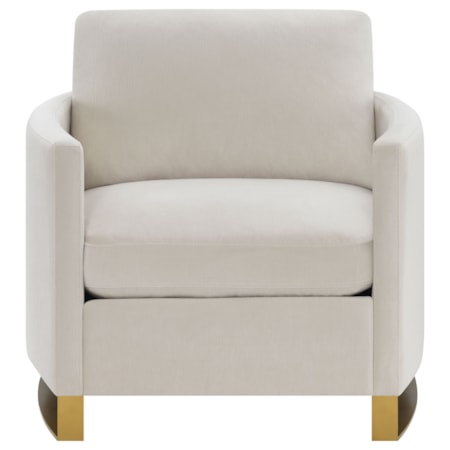 Corliss Arched Arm Accent Chair