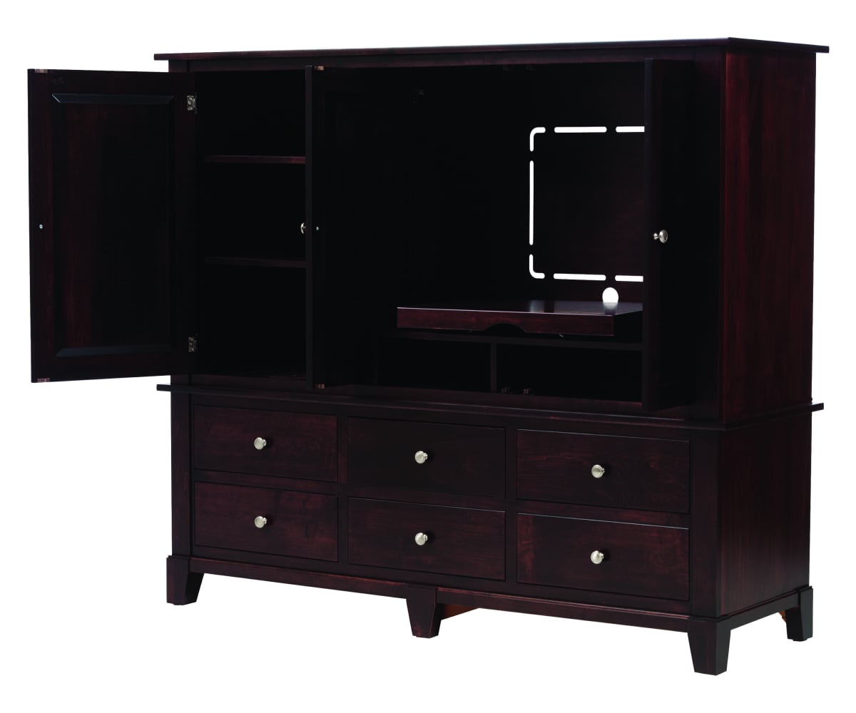 3-Door Entertainment Center