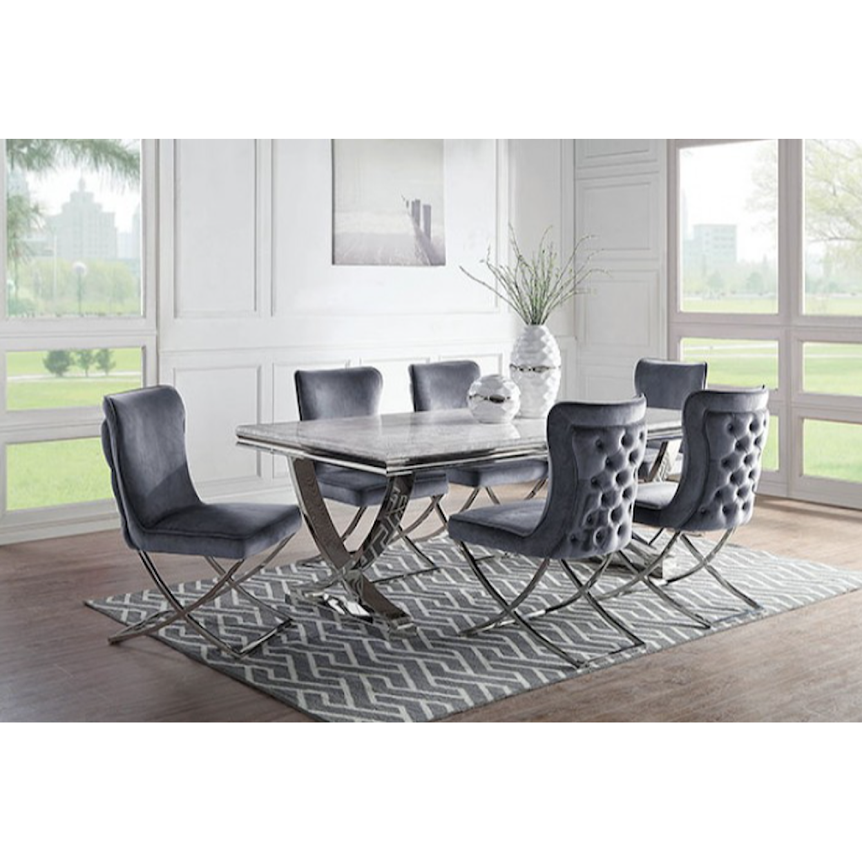 FUSA Wadenswil Two-Piece Side Chair Set