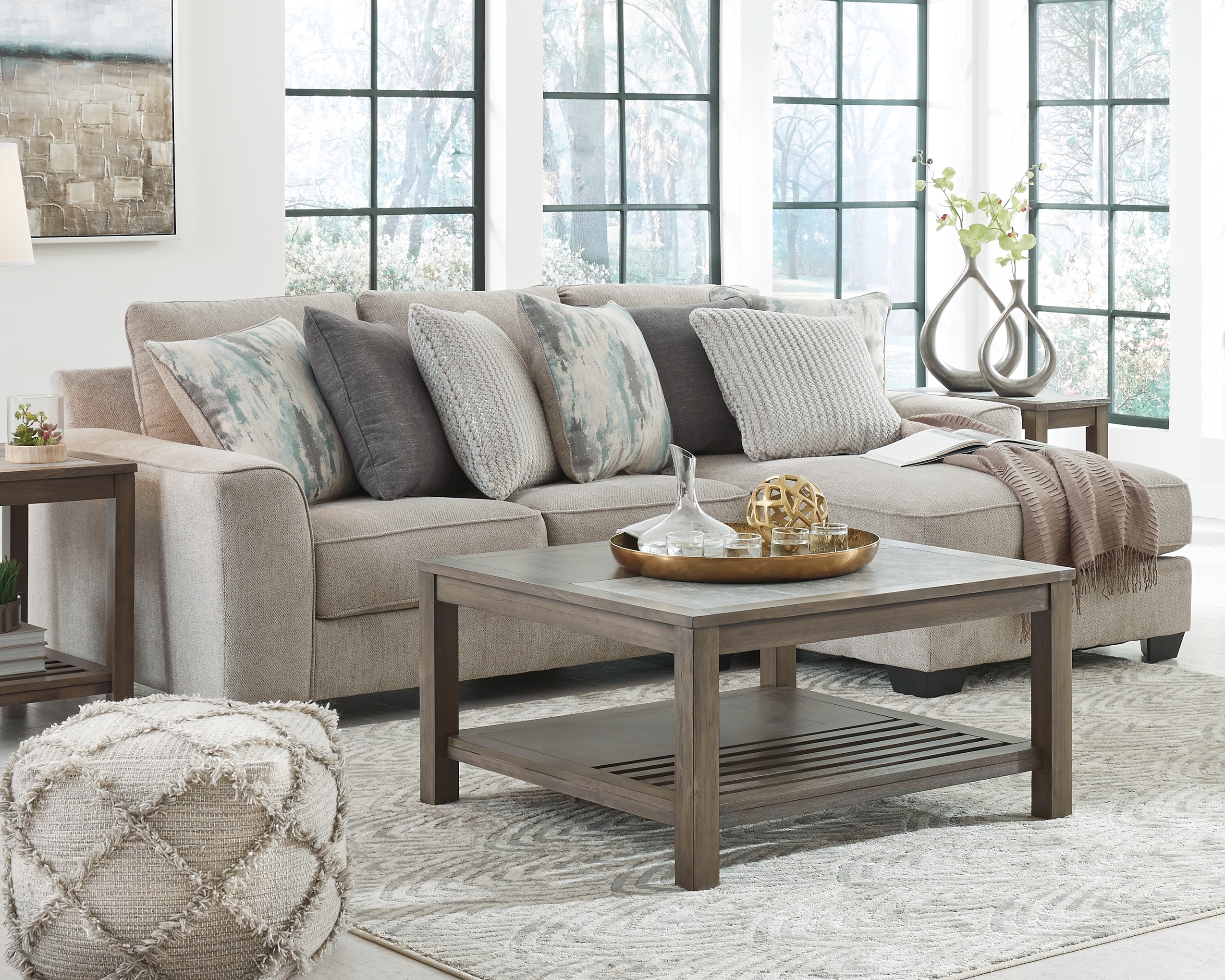 2-Piece Sectional With Chaise