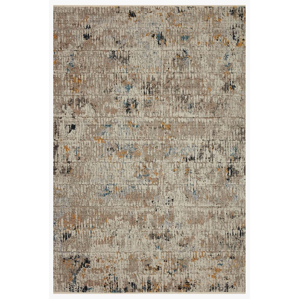 Loloi Rugs Leigh 2'7" x 7'8" Ivory / Granite Rug