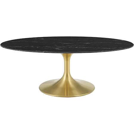 48" Oval Coffee Table