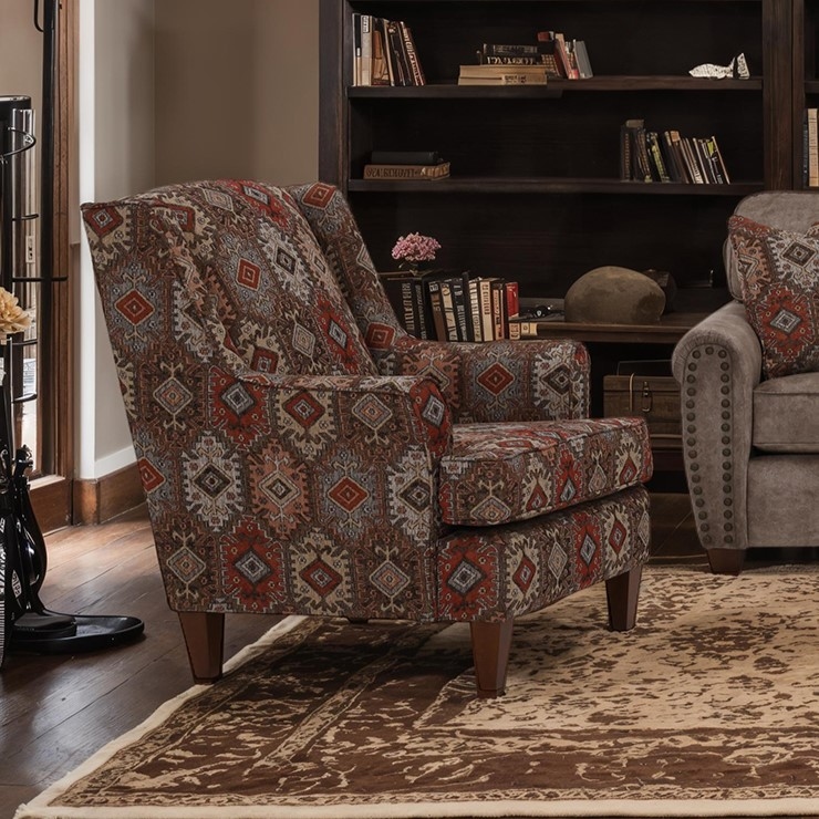 Classic Wingback Accent Chair