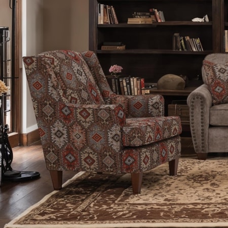 Classic Wingback Accent Chair