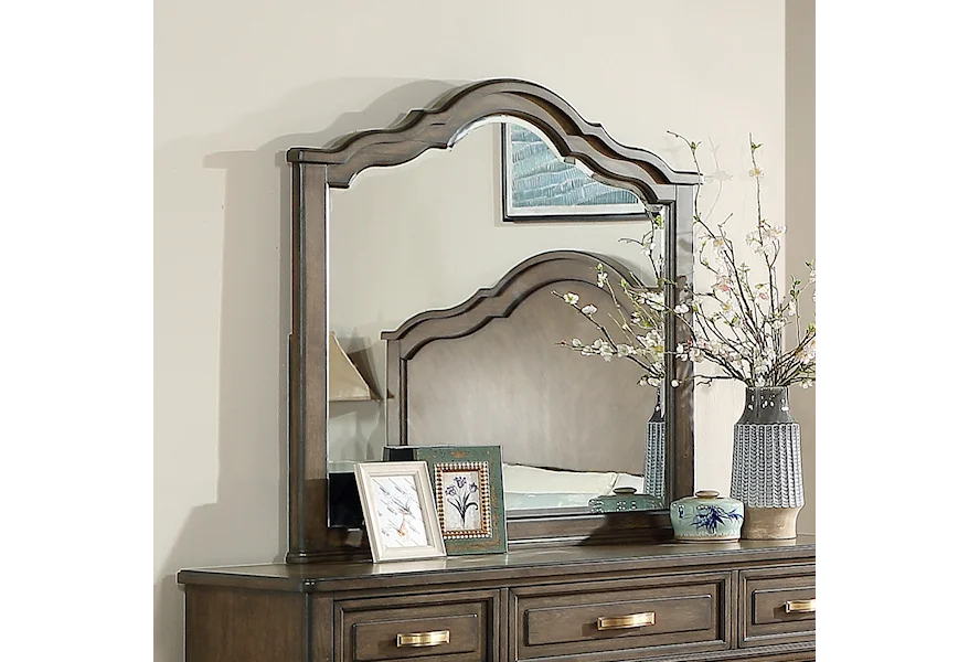 Canterbury Mirror by New Classic at Wilson's Furniture