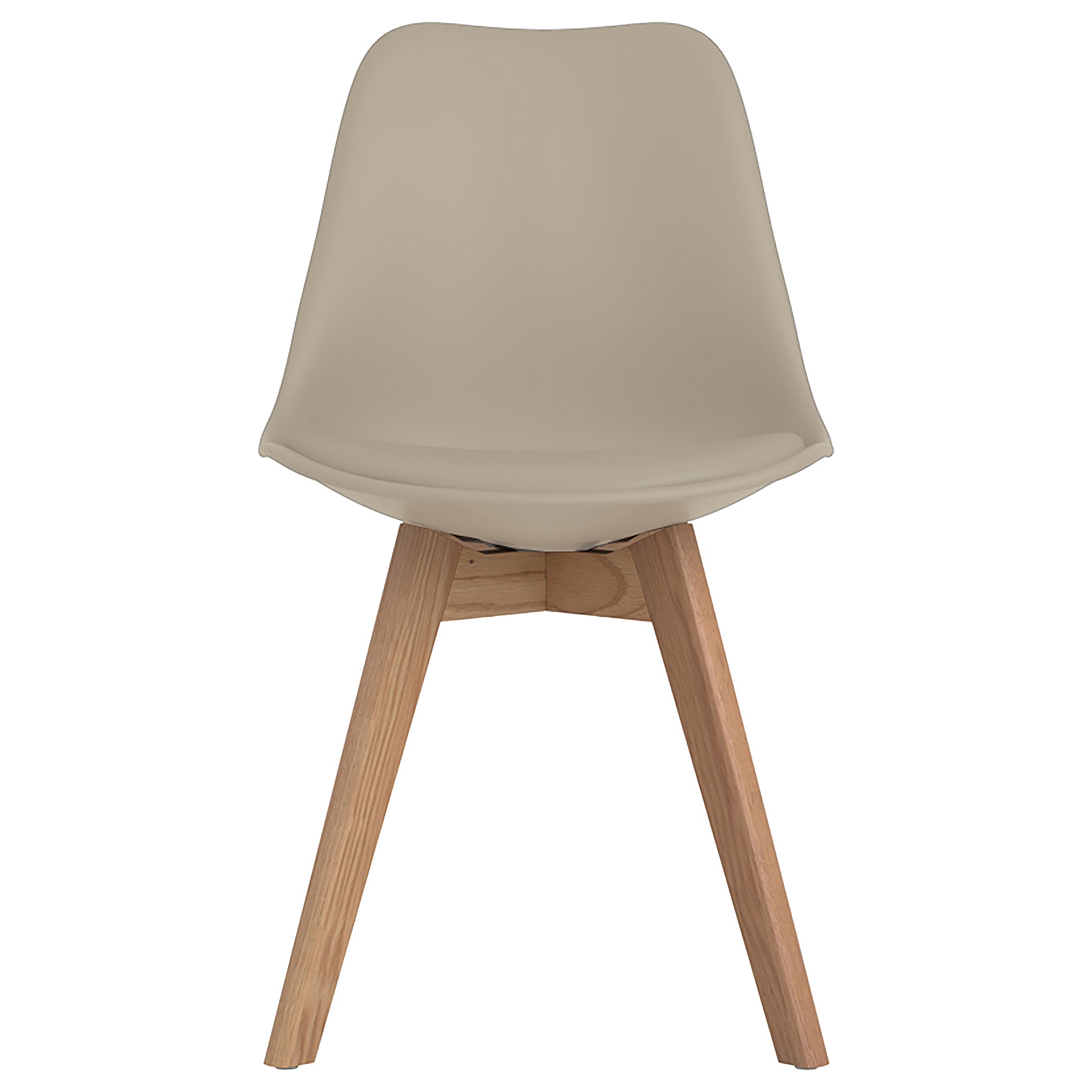Caballo Polypropylene Dining Side Chair Tan