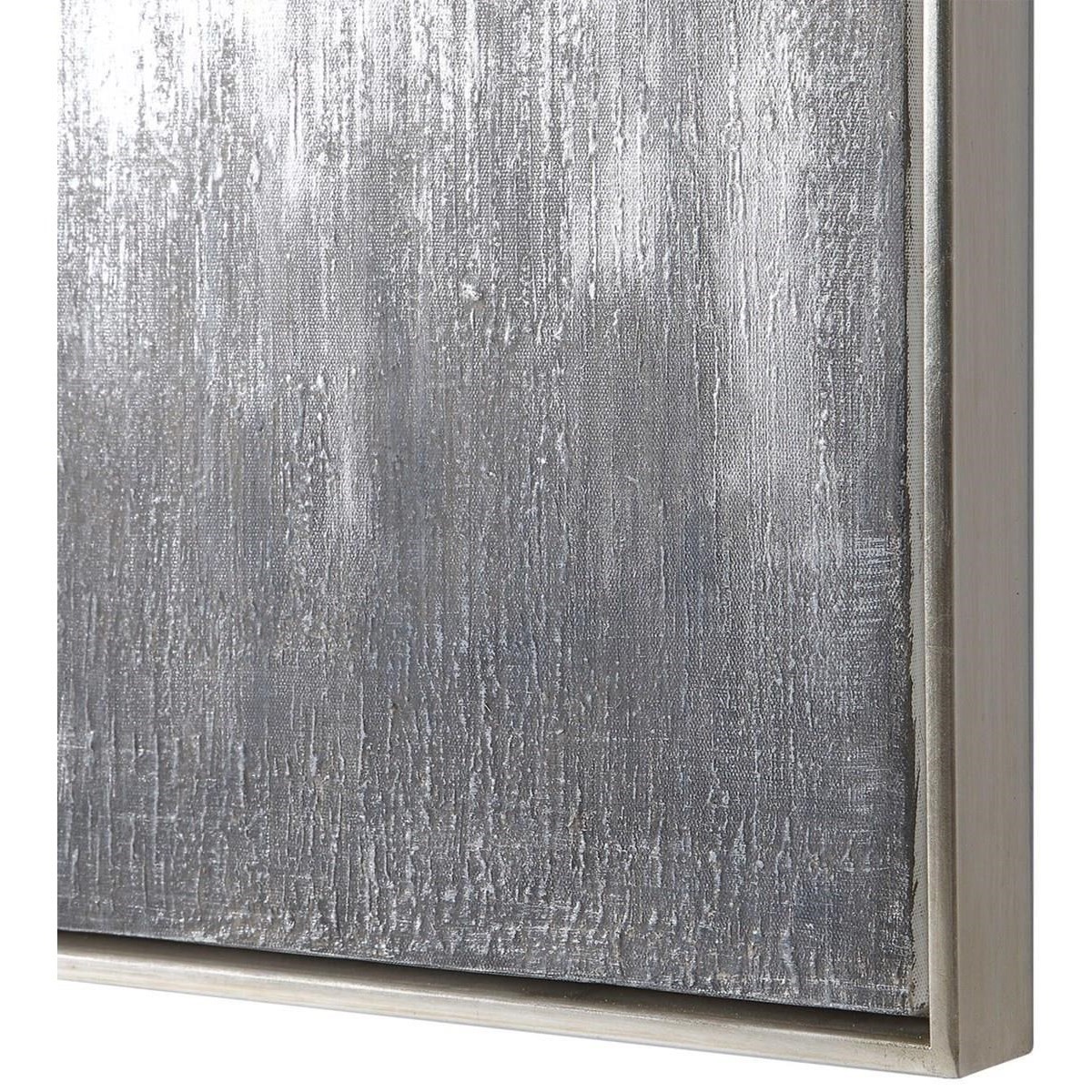 Uttermost Art Gray Showers Hand Painted Canvases, Set/3