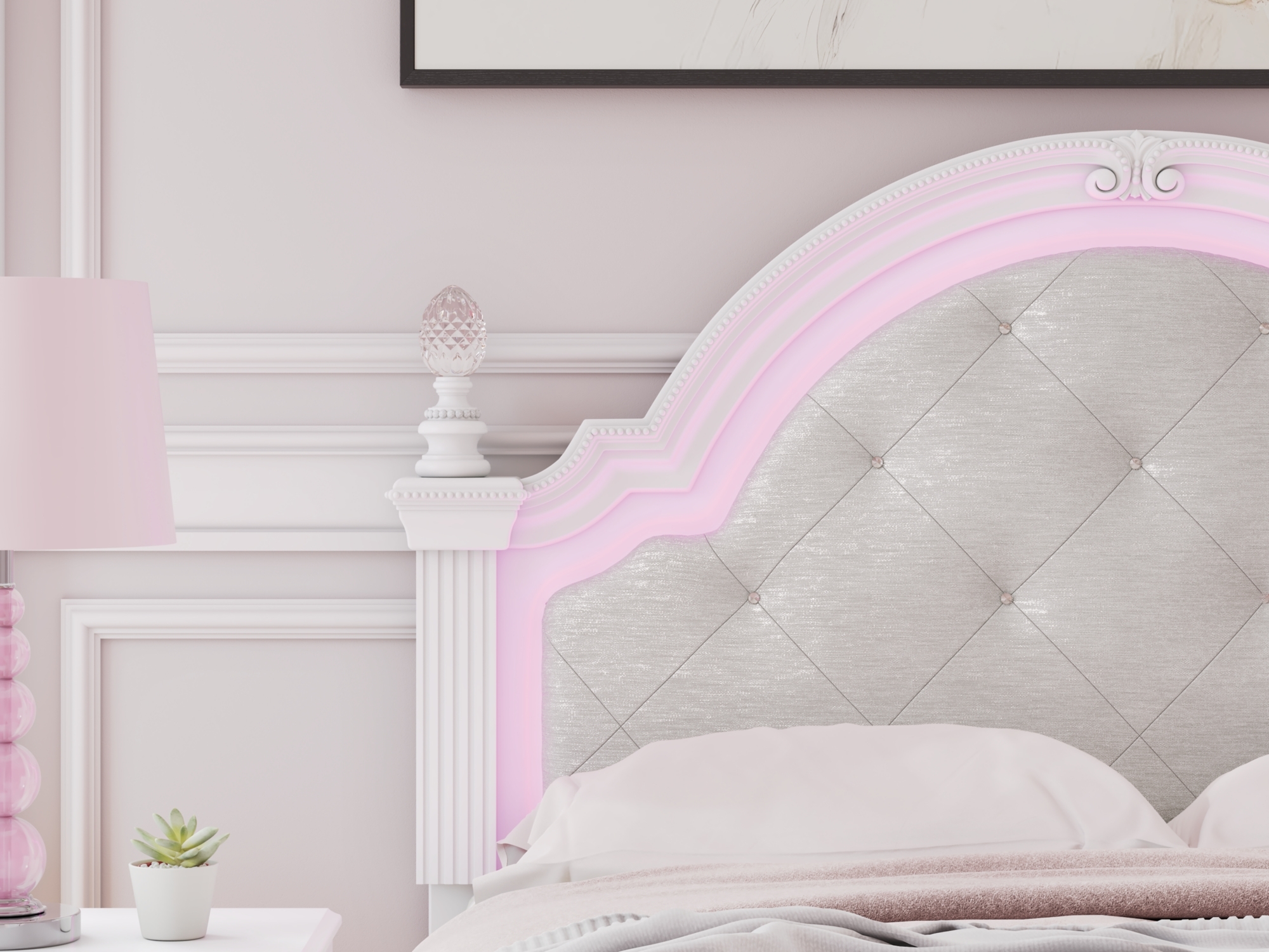 Signature Design by Ashley Kozlani Full Uph Panel Headboard