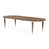 Michael Amini Villa Cherie 4 Leg Oval Dining Table