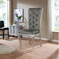 Glam Oversized Dining Chair 