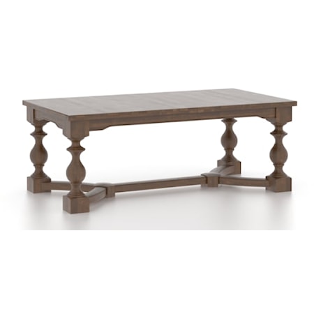 Customizable Rectangular Wood Table