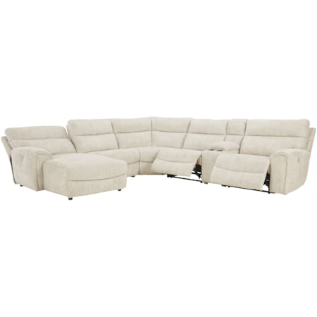 6-Piece Power Reclining Sectional