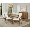 Vaughan Bassett Crafted Cherry - Medium Upholstered Side Dining Chair