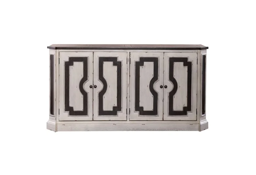 Araceli 4-Door Accent Cabinet by Liberty Furniture at A1 Furniture & Mattress