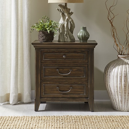 3-Drawer Nightstand